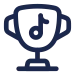 Cup Music SVG Icon